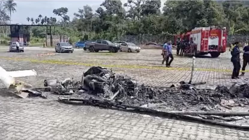 Helikopter terbakar di Pahang; jurutera maut