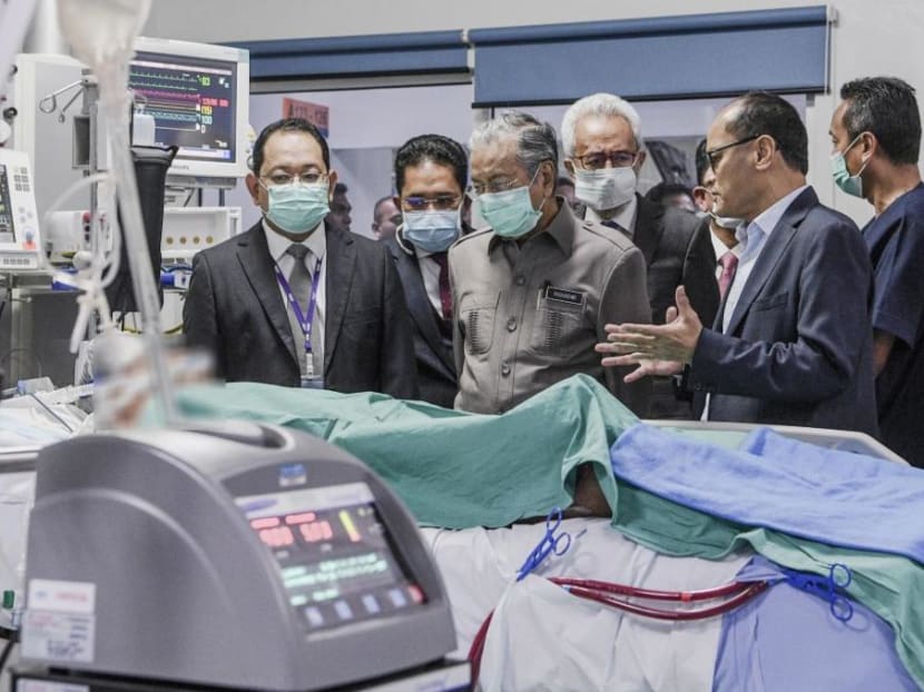Malaysian Prime Minister Tun Dr Mahathir Mohamad had visited firefighter Muhammad Adib Mohd Kassim at the National Heart Institute in Kuala Lumpur on November 28, 2018.
