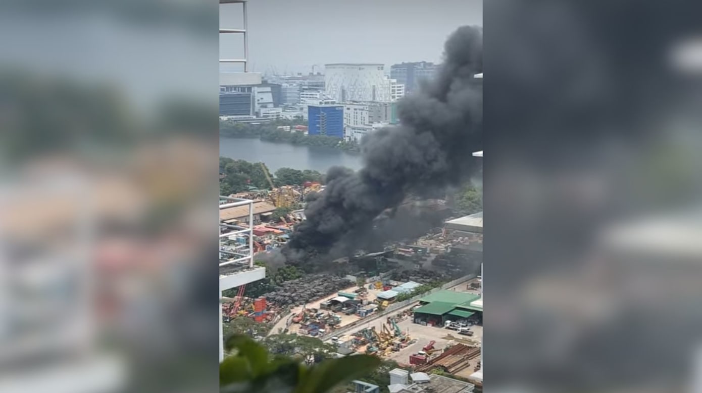本茱鲁路10号发生火患 道路关闭 巴士改道