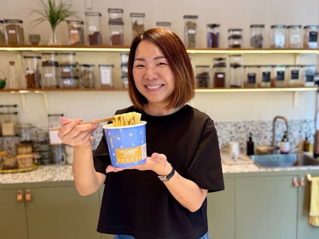 Her daughter’s health scare sparked a journey that led her to reinvent instant noodles 