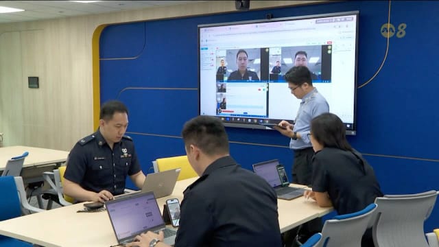 内政团队试用人工智能与高科技设备 强化整体训练效能