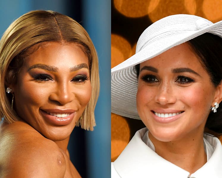 Meghan and Serena Williams talk about challenges of being working mothers on podcast hosted by Duchess of Sussex