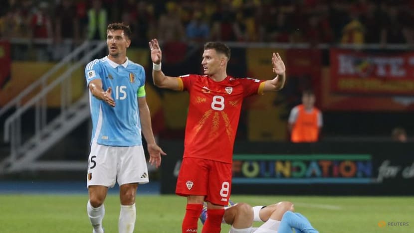 Late equaliser sees North Macedonia hold Belgium to draw