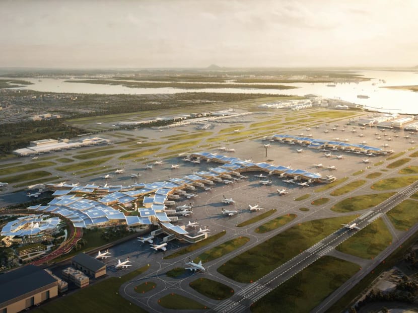 NDR 2022: Changi Airport&rsquo;s Terminal 5 project redesigned to be pandemic-ready, more energy-efficient