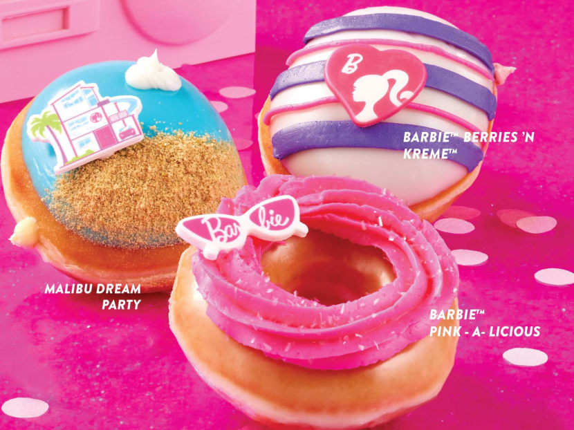 Krispy Kreme Singapore will have limited-edition Barbie doughnuts till Sep 30 Krispy Kreme Singapore will have limited-edition Barbie doughnuts till Sep 30