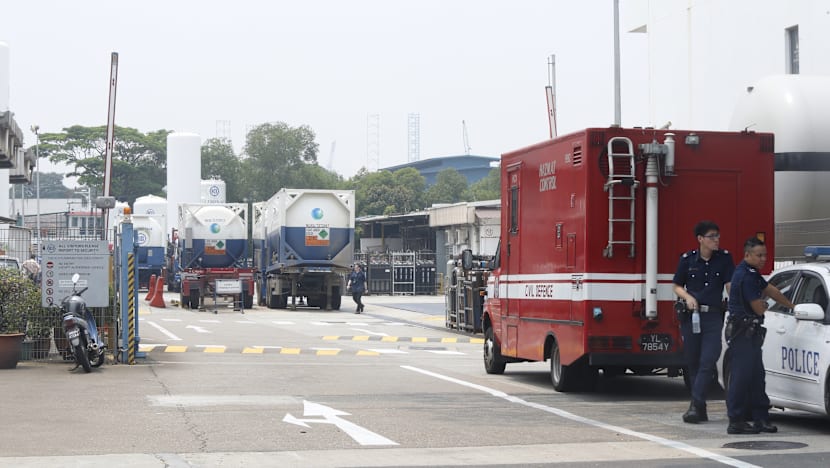One dead, seven injured after explosions at Jurong factory