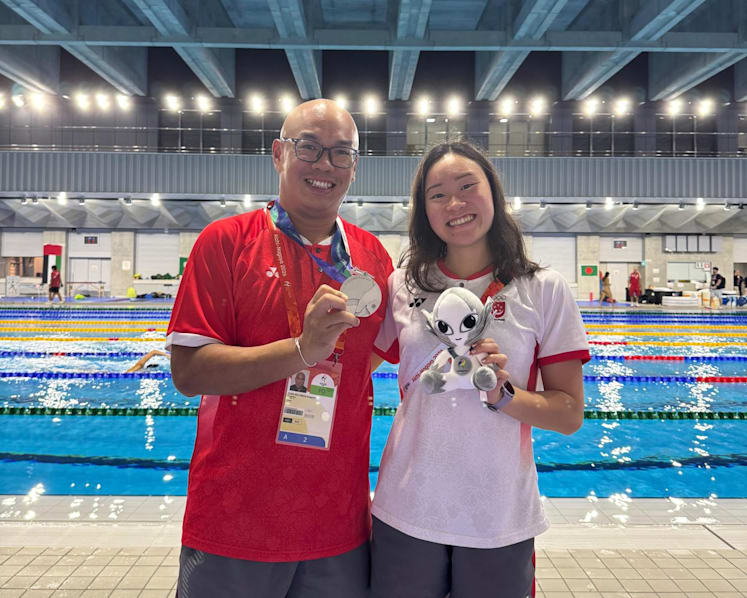 'Unwavering belief': The long-time coach pushing Singapore star swimmer Gan Ching Hwee to new heights