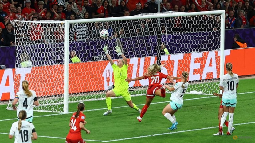 Swiss beat Iceland 2-0 to keep alive Women's Euro knockout hopes