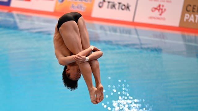 谭柏伦以376.55分夺东运男子三米跳板银牌