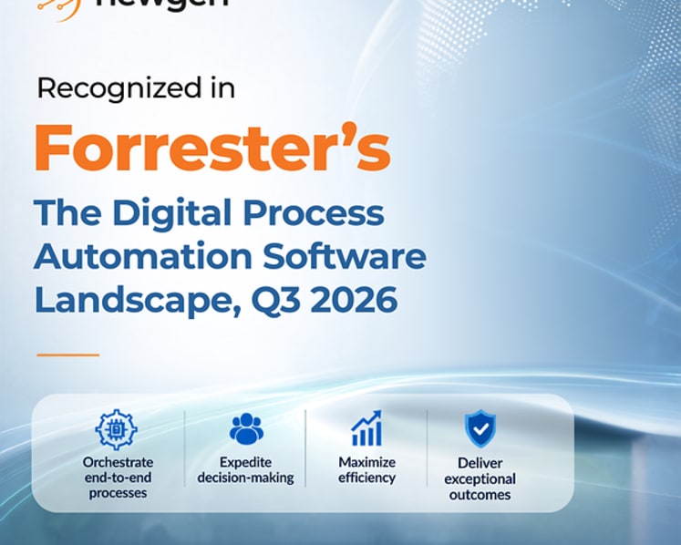 Newgen Software Recognized in The Digital Process Automation Software Landscape, Q3 2026