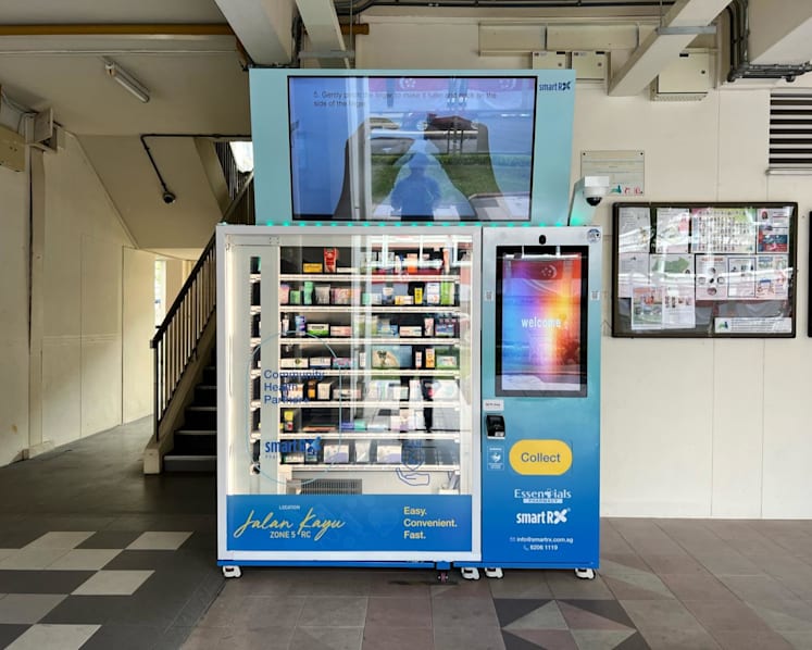 Medicine from vending machines? One company hopes to roll out 50 dispensers in Singapore this year 