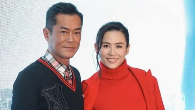 “绯闻老婆”宣萱惊喜亮相庆祝会　古天乐松口两人关系