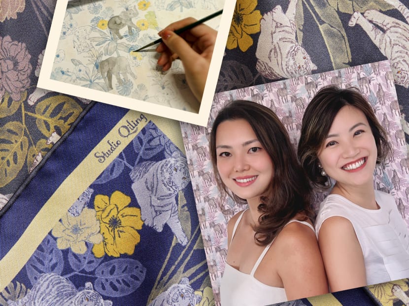 The duo behind this Singapore silk label includes a former in-house artist at LV and Goyard The duo behind this Singapore silk label includes a former in-house artist at LV and Goyard