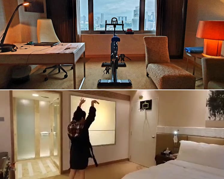 Workout equipment, food steamers and gaming consoles among items up for rent for people serving SHN