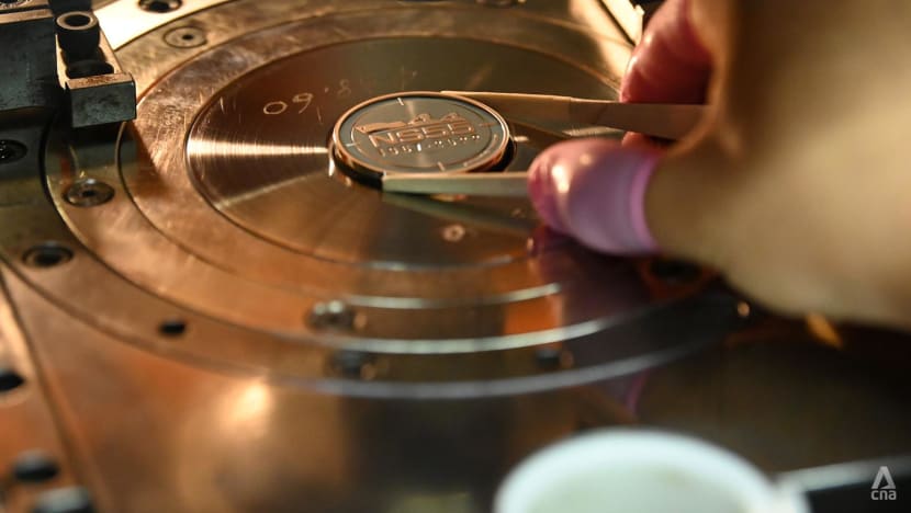 How the Singapore Mint makes commemorative coins