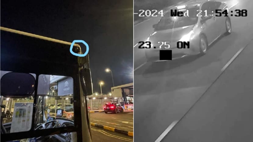 Fine for cabby who shone laser at bus near Changi Airport, blurring driver's vision