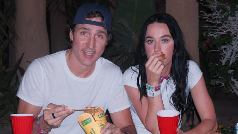 Katy Perry dan Justin Trudeau tampil santai sembari umbar kemesraan di Coachella