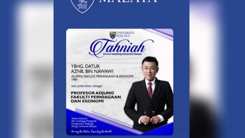 Aznil Nawawi dilantik sebagai Prof Adjung Universiti Malaya