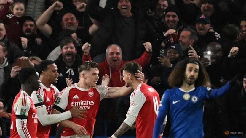 Advantage Arsenal in League Cup semi-final after win at Chelsea