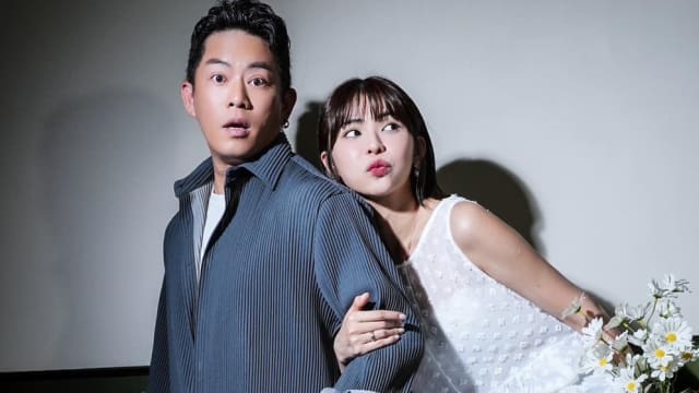 Junior、林萱瑜登记结婚　“鬼公仔”当见证人！