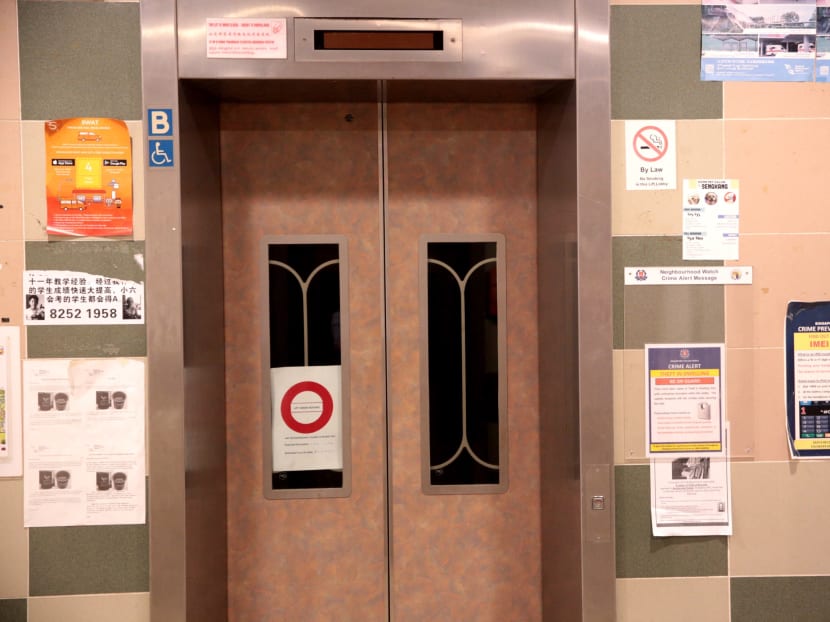 Tan Hiang Peng, an insurance agent, followed a woman he saw wearing a short skirt and entered a lift in a public housing block with her.