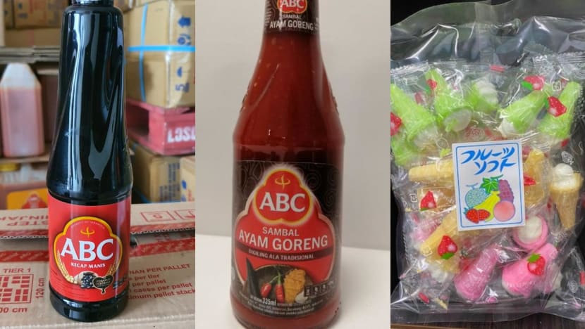 SFA recalls ABC sauces, Fukutoku Seika soft cream wafers due to undeclared allergens