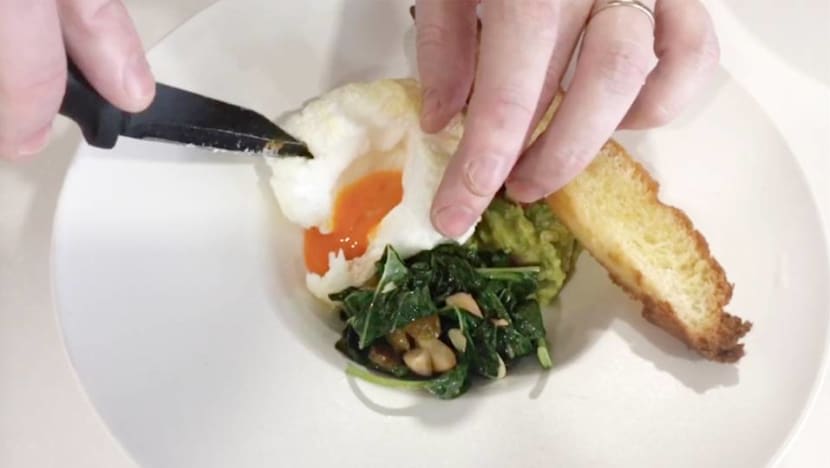 Easy home recipe: Buona Terra's egg souffle with avocado and spinach