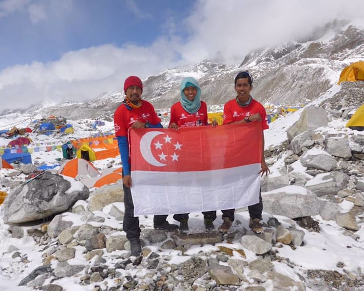 S’pore Everest team members return home