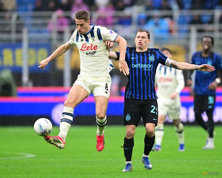 Inter held to 1-1 draw by Atalanta as title race remains open