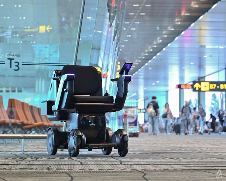 Changi Airport rolls out autonomous wheelchairs for transit passengers in Terminals 2 and 3 Changi Airport rolls out autonomous wheelchairs for transit passengers in Terminals 2 and 3