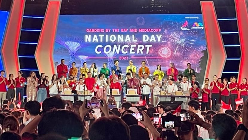 Presiden Halimah sertai 30,000 orang dalam Konsert Hari Kebangsaan 