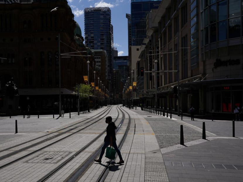 A Covid-19 lockdown remains in place as an outbreak of cases affects Sydney.