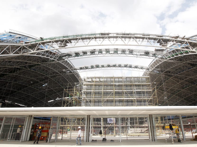 Sports Hub: It’s nearly there