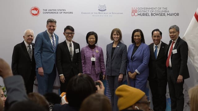 沈颖访美 出席纪念新美建交60周年活动