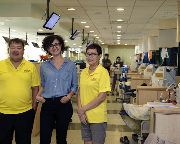 Kidney patients pay it forward