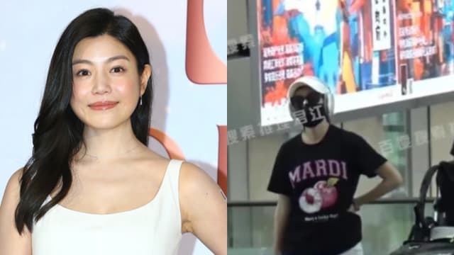 陈妍希独自现身机场　狗仔：陈晓不来接你吗？