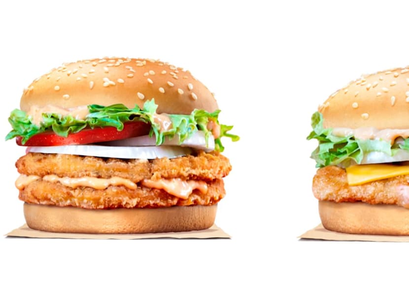 Burger King Launches New Mentaiko Salmon And Chicken Burgers For Chinese New Year