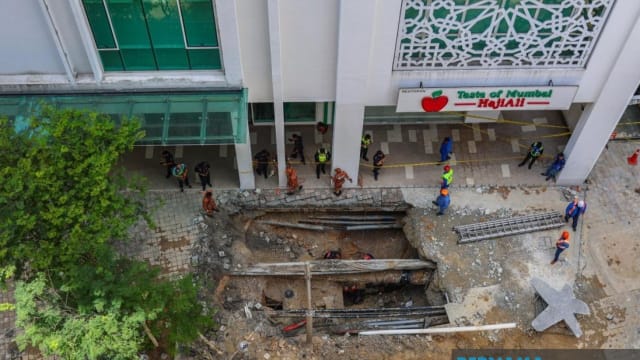 游客吉隆坡坠地洞事故 狮城废物管理公司愿提供支援
