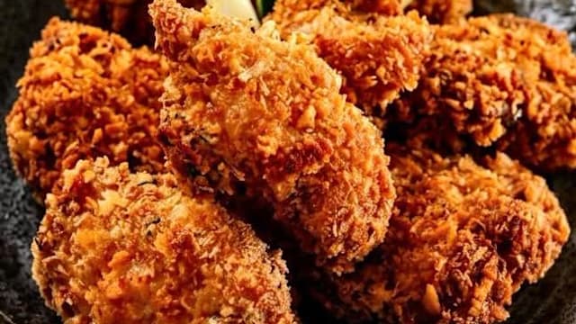 食谱：香辣炸鸡全腿