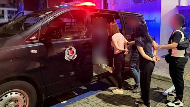 突击检查裕廊东美容保健场所 逮捕19名女子