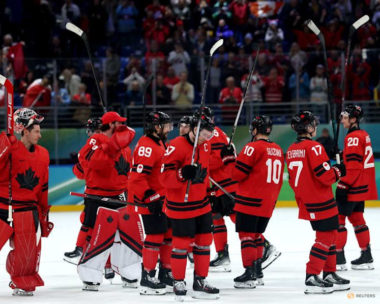 Ice hockey-Canada fight back to beat Finland, reach men's gold-medal game