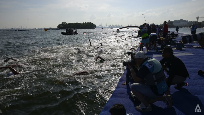 Sentosa water quality issues disrupt training sessions at World Aquatics Masters Championships
