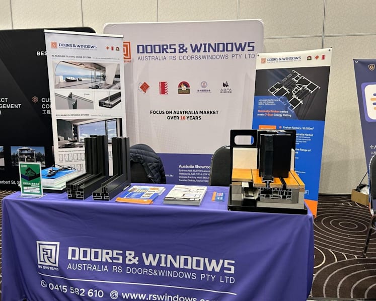 Reliable Aluminium Windows and Doors in Sydney: RS Brings Local Support and Compliance to CBANSW Trade Show 2026
