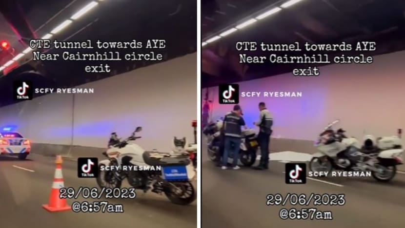 Pedestrian dies after accident in CTE tunnel, 35-year-old car driver helping with police probe