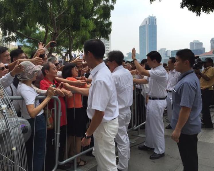 PAP holds GE2015 lunchtime rally