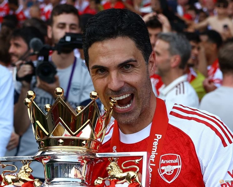 Arteta targets Champions League title to crown Arsenal rebuild