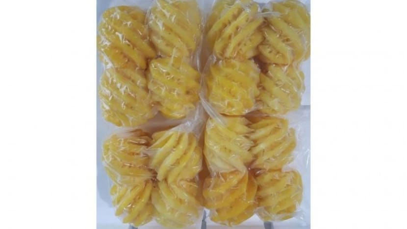 No record of Singapore importing Thai pineapples containing cyclamic acid: SFA