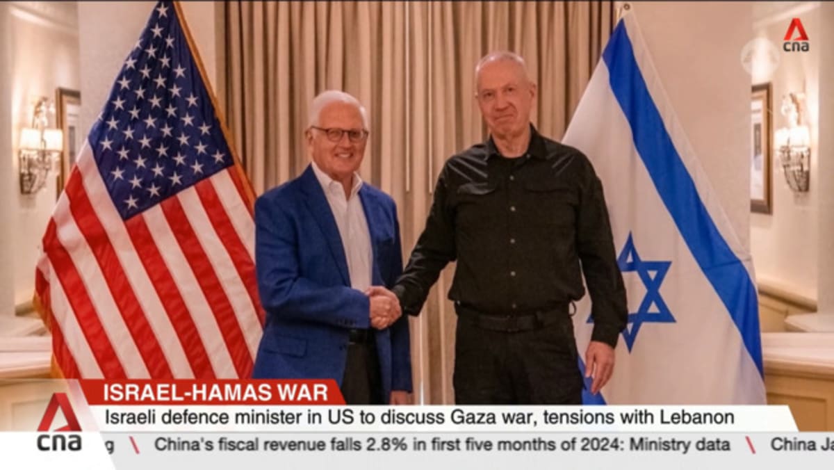 Israeli defence minister in US for talks as Gaza war approaches nine ...