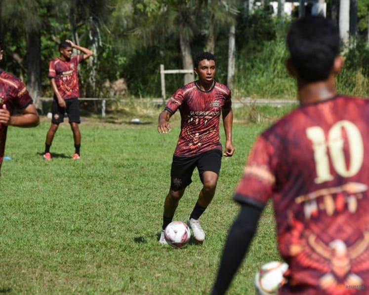 Indigenous soccer team makes professional debut in Brazil to score goals and fight prejudice