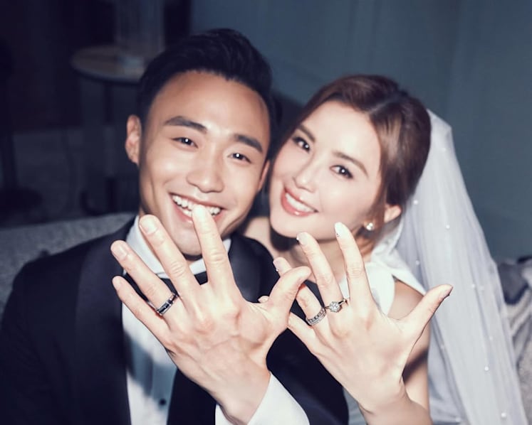 Singer-actress Charlene Choi announces marriage to fitness instructor Elvis Lam 
